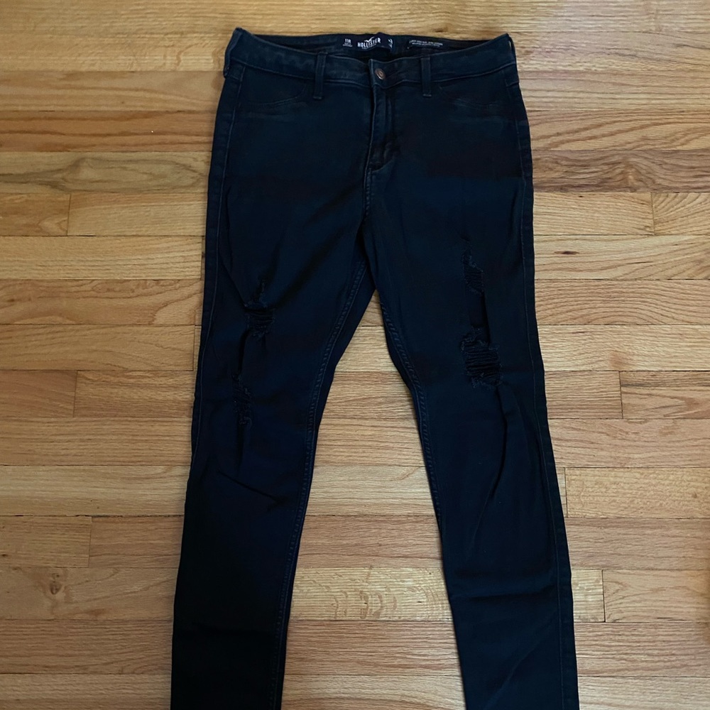 Hollister Curvy Ripped Skinny Jeans